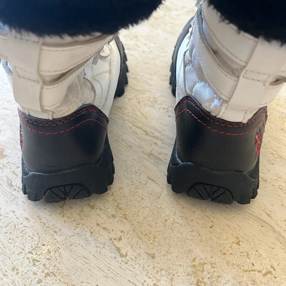 U.S. POLO ASSN. snow winter boots little kid size 11